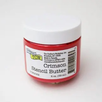 TCW The Crafter's Workshop Stencil Butter - Crimson