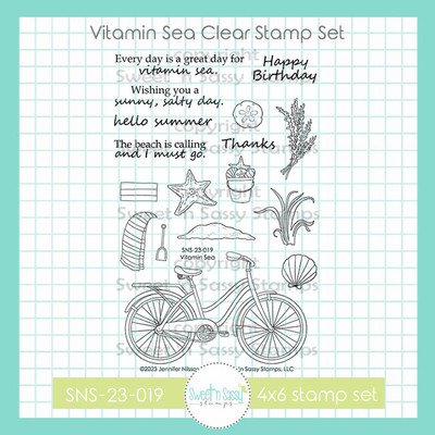 Vitamin Sea Clear Stamp Set