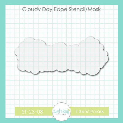 Cloudy Day Edge Stencil/Mask