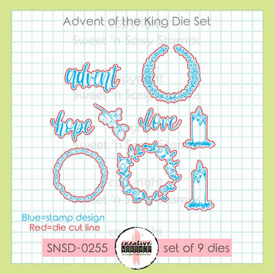 Creative Worship: Advent of the King Die Set