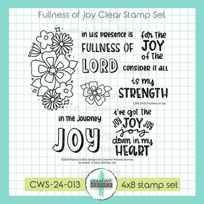 Fullness of Joy Clear Stamp Set