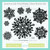 Spectacular Snowflakes Clear Stamp Set