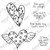 All My Heart Digital Stamp