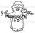 Pippin's Christmas Lights Digital Stamp