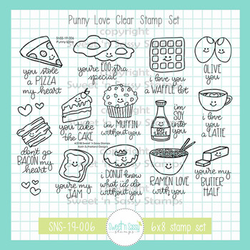 Latte Love Clear Stamp Set - Sweet 'n Sassy Stamps, LLC