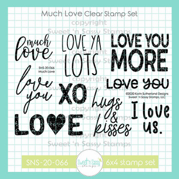 Latte Love Clear Stamp Set - Sweet 'n Sassy Stamps, LLC