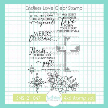 Endless Love Clear Stamp Set - Sweet 'n Sassy Stamps, LLC