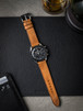Tan Handcrafted Leather Watch Strap - Bas and Lokes