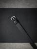 Black Leather Single Pass Watch Strap - Bas and Lokes