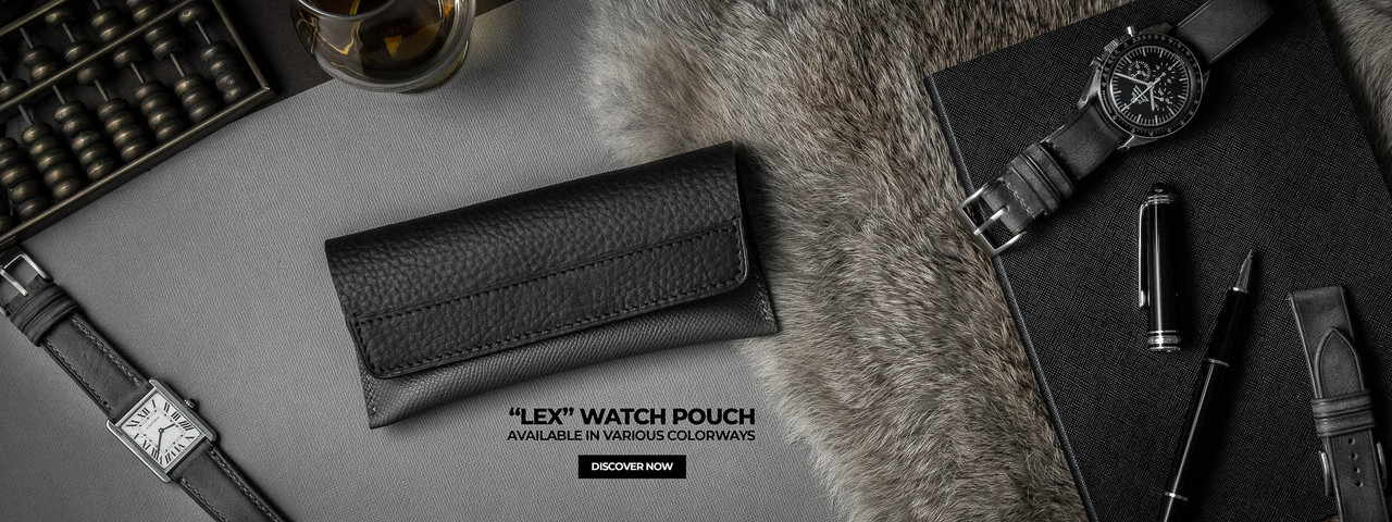 Leather Watch Pouches