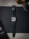 Rolex Datejust Green ostrich watch strap - Bas and Lokes