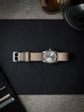 Beige Leather NATO Strap - Bas and Lokes