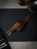 Tan NATO Watch Strap - Bas and Lokes - Correas de reloj de cuero