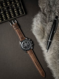 Omega Speedmaster Tan Leather Watch Strap - Bas and Lokes