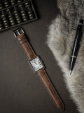 Havana Tan Leather Watch Strap - Bas and Lokes