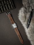 Cartier Tank Solo Tan Leather Watch Strap - Bas and Lokes