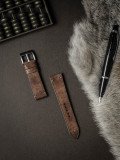 Havana Tan Leather Watch Strap - Bas and Lokes