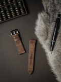 Havana Tan Leather Watch Strap - Bas and Lokes