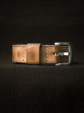 "Quentin" Natural Vintage Leather NATO Watch Strap