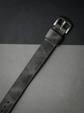 Grey Leather NATO Strap - Bas and Lokes