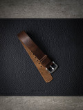 Brown Leather NATO Strap - Bas and Lokes