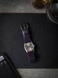 Purple Ostrich NATO Strap - Bas and Lokes