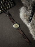 Omega Seamaster Brown Leather Watch Strap - Bas and Lokes