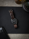 Omega Speedmaster Brown Leather NATO Strap - Bas and Lokes