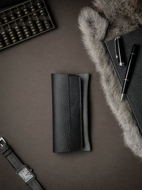 Grey Suede Watch Wallet - Bas and Lokes Grey Suede Watch Wallet - Bas and Lokes