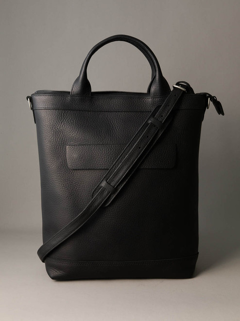 トートバッグ LOW CLASSIC : 24SS / LEATHER MEDIUM BAG (BLACK) LOW CLASSIC(ロウ クラシック) バッグ・カバン(レディース
