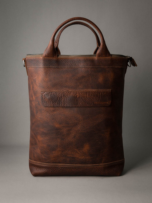 Burgundy Leather Work Tote Bag - Bas and Lokes Burgundy Leather Work Tote Bag - Bas and Lokes