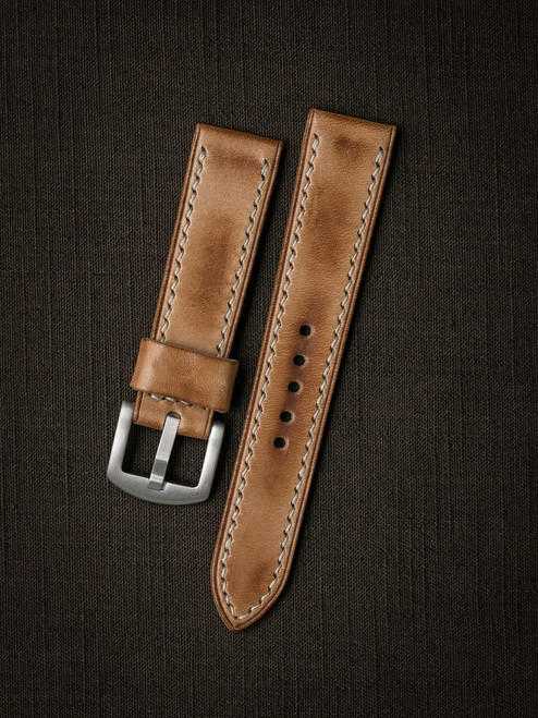 Natural leather watch strap - Bas and Lokes