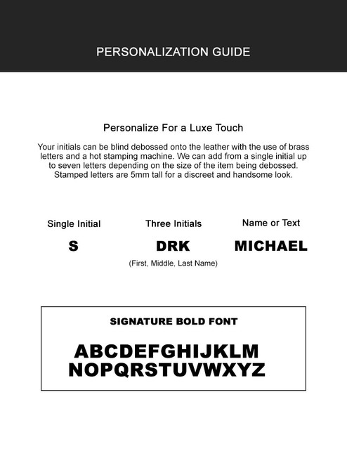 "Quentin" Natural Leather One-Piece Single Pass Watch Strap