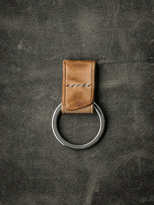 "Guardian" Natural Leather Key Fob "Guardian" Natural Leather Key Fob