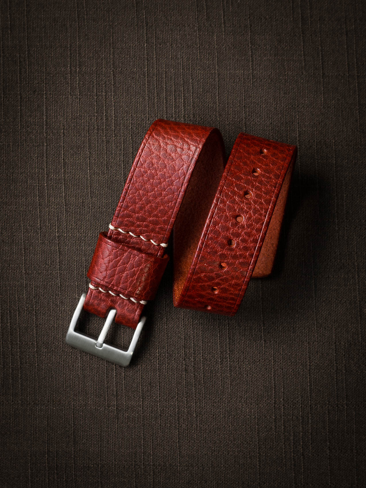 Monaco_Red_Leather_Watch_Strap