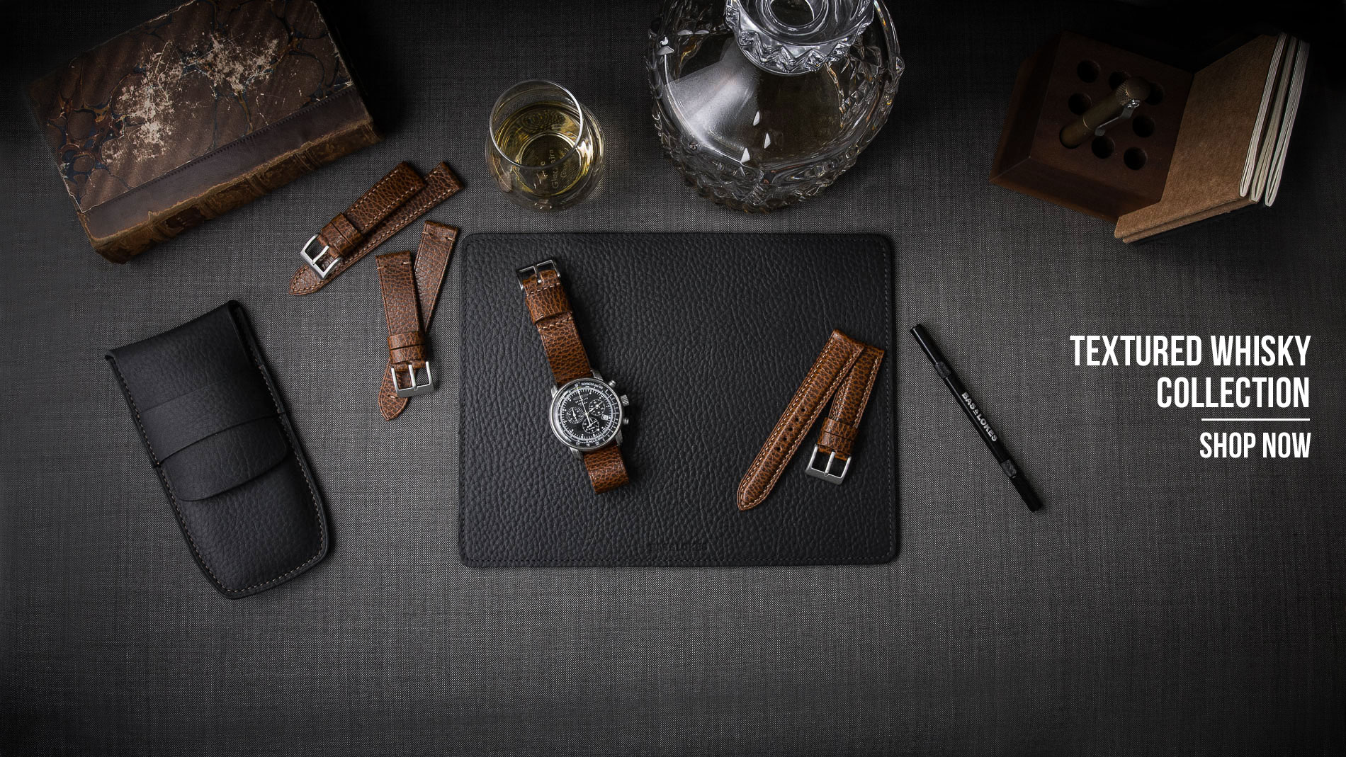 Handcrafted Leather Watch Straps, leather NATO straps, leather watch