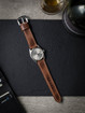 Rolex Datejust 1601 Russet tan leather watch strap - Bas and Lokes