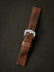 Tan Handcrafted Leather Watch Strap - Bas and Lokes