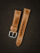 Handcrafted natural leather watch strap - Bas and Lokes