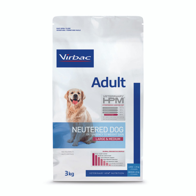 ADULT NEUTERED DOG Large & Medium