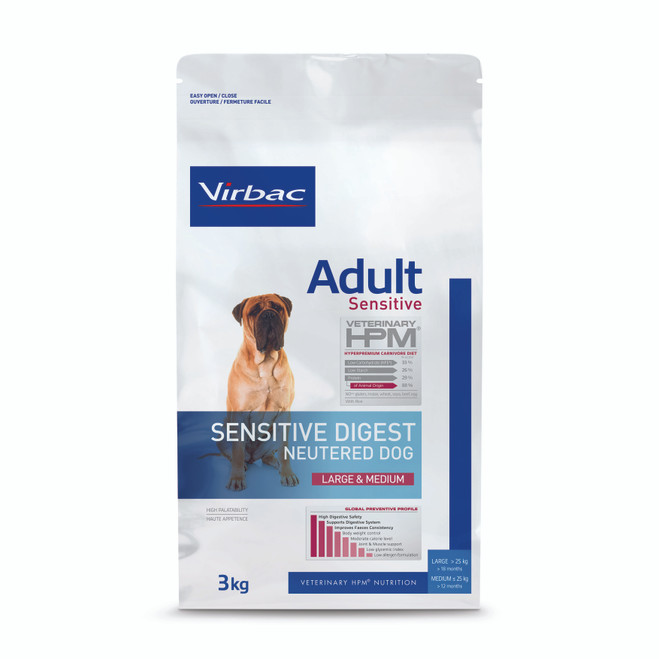 ADULT SENSITIVE DIGEST NEUTERED DOG LARGE & MEDIUM