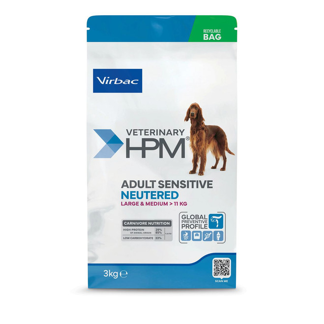 Virbac Adult Sensitive Neutered Large & Medium Dog – Karma dla psów dużych i średnich po sterylizacji z wrażliwym przewodem pokarmowym Virbac Adult Sensitive Neutered Large & Medium Dog – Karma dla psów dużych i średnich po sterylizacji z wrażliwym przewodem pokarmowym