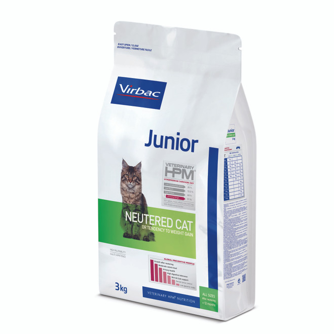 Virbac JUNIOR CAT NEUTERED – Karma dla młodych kotów po sterylizacji