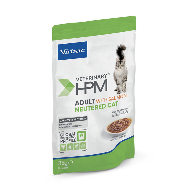 Adult Neutered Cat with salmon 12 x 85 g Karma mokra dla kotów sterylizowanych z łososiem