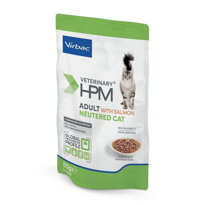 Adult Neutered Cat with salmon 12 x 85 g Karma mokra dla kotów sterylizowanych z łososiem