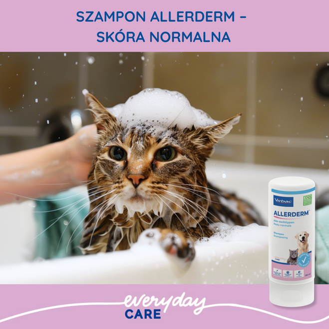 ALLERDERM - szampon do skóry normalnej - PIES I KOT