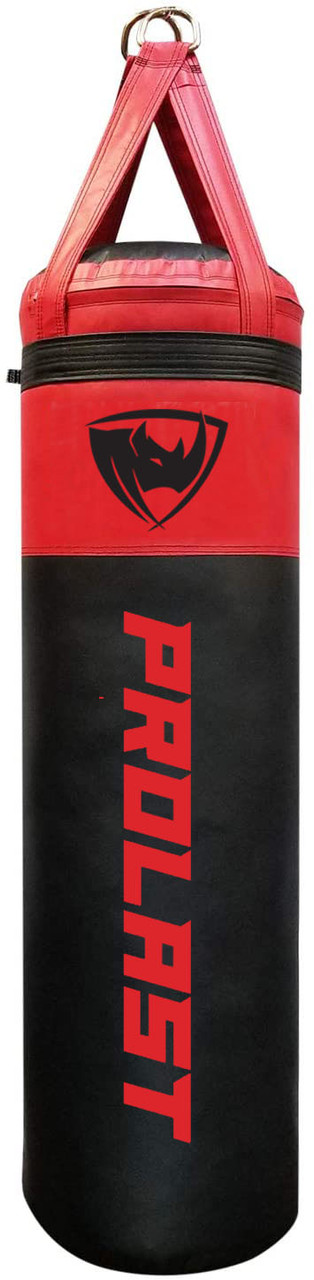 PROLAST Boxing 2 Tone Heavy Punching Bag Black/Red