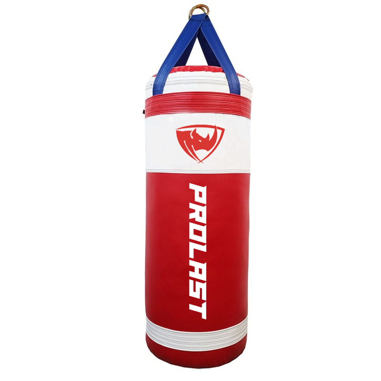 PROLAST 4FT XL 150LB Red/White/Blue Heavy Hitter Series Punching Bag