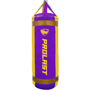 Prolast DC XXL 150 lb Heavy Boxing Punching Bag Purple // Yellow