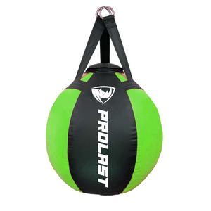 PROLAST Boxing MMA Muay Thai Wrecking Ball Heavy Punching Volt Green